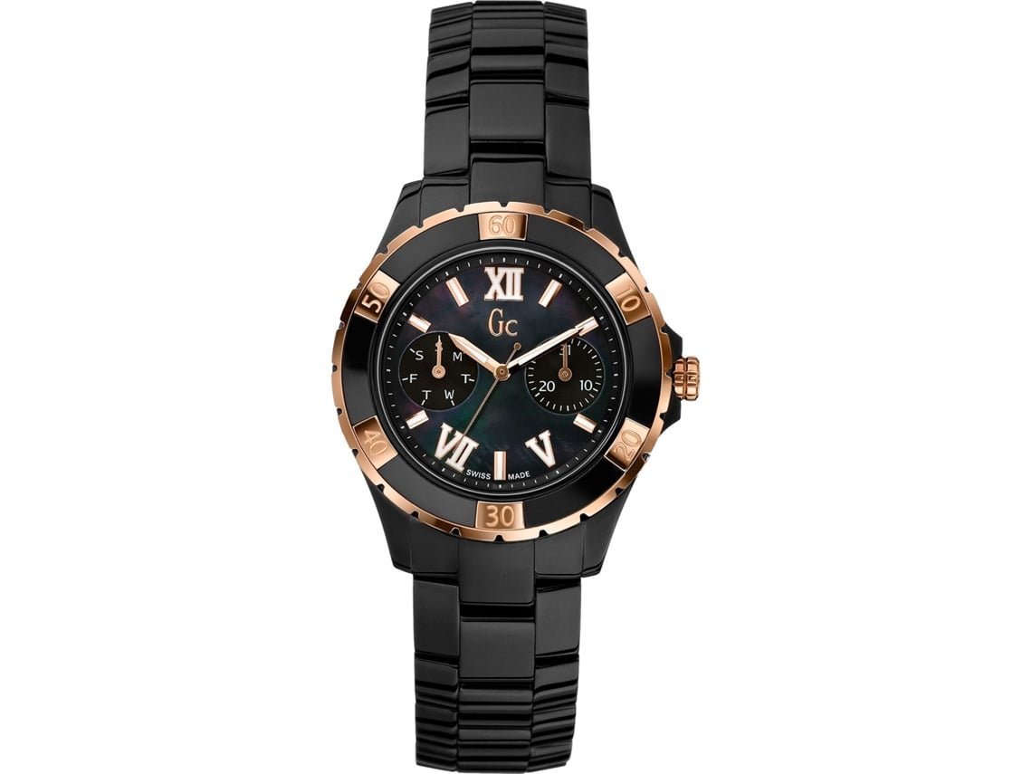 Reloj GUESS Mujer (Acero inoxidable Negro)