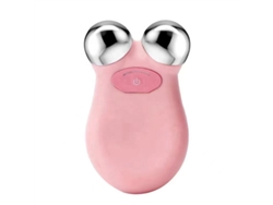 Masajeador Facial De Microcorriente (rosa), Masajeador Facial Recargable Por Usb