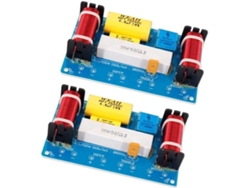 338 Paquete De 2 Filtros Para Altavoces De 3 Vías De Frecuencia De Audio - 8 Altavoces