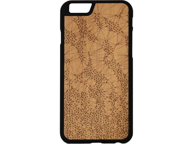 Funda iPhone 6, 6s, 7, 8 G-CODE Generative Delaunay Marrón