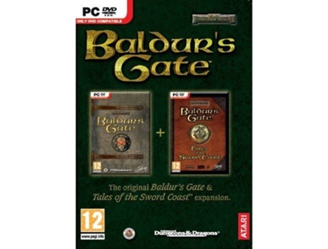 Juego de PC Baldur's Gate y Tales of the Sword Coast Exp…