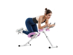 Equipo abdominal con marco plegable, ajuste de intensidad y soporte lumbar Tekmaquinas