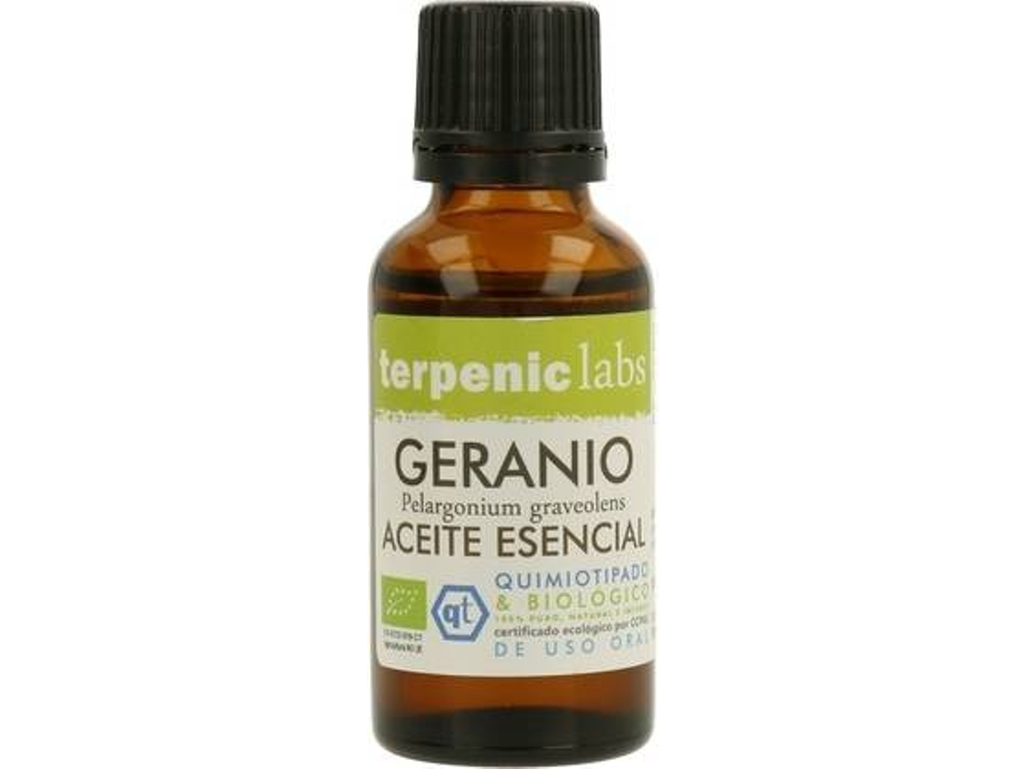 Aceite Essencial TERPENIC Gerânio Bio (30 ml de óleo essencial)