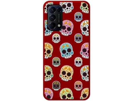 Carcasa Oppo Find X3 Lite 5G TUMUNDOSMARTPHONE Catrina Rojo