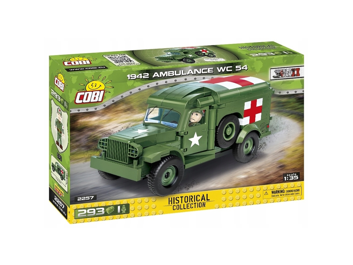 Ambulancia Wc54 Ladrillos COBI 2257