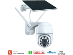 3mp Extérieur 10400mah Batería Wifi Alarma Sans Fil Suivi Automática 5w Cámara Ip De Vigilancia