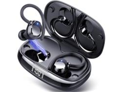 Auriculares inalámbricos ELORY Bluetooth 5.3 con micrófono y cancelación de ruido.