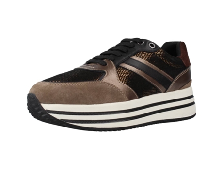 Zapatos de Mujer GEOX Kency B Tecido Marrón (37)
