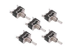 2026dz-20 Piezas Interruptor basculante Berm 3 niveles 3 pines LED Mini balancín Bem-123f 15a 250vca