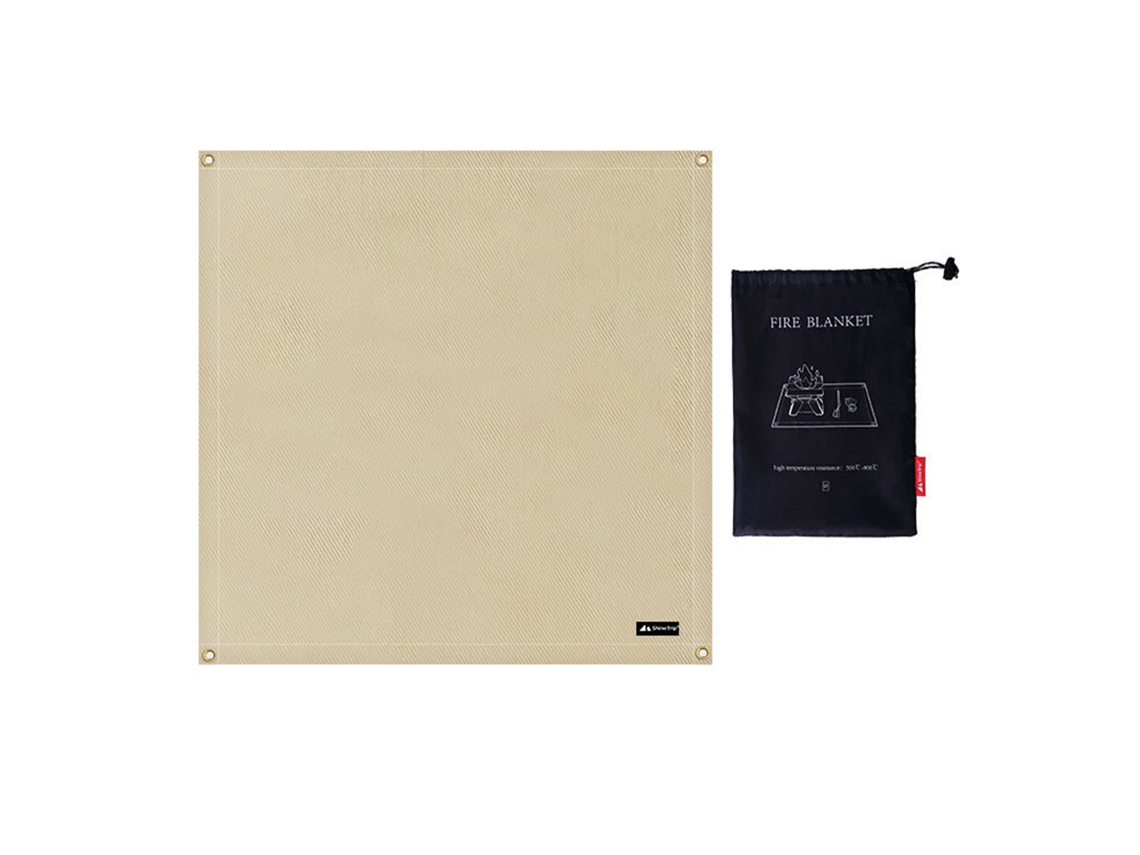 Alfombrilla Ignífuga Para Barbacoa, De Fibra De Vidrio, Resistente A Altas Temperaturas, 80x80 Cm, Para Fogatas De Exterior.