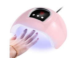 Lámpara de uñas UV LED, 54 W, secador de uñas de gel, lámpara de curado con 18 LEDs/sensor GOKOCO