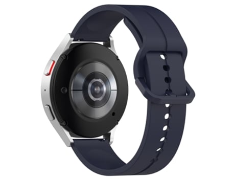 Correa de Silicona 20mm para Samsung Galaxy Watch 5/Huawei Watch GT3 42mm - azul marino