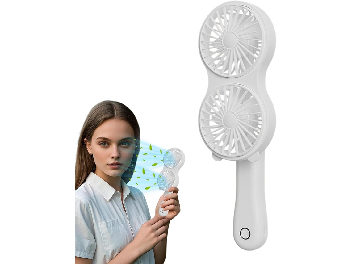 Ventilador De Escritorio Portátil | 3 Velocidades Para Climas Cálidos