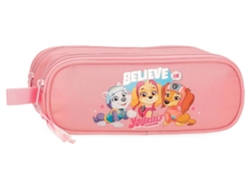 Nickelodeon Estuche Escolar Paw Patrol Believe In Yourself Poliéster Rosa