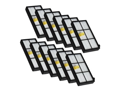 Kit de filtros Hepa de 12 piezas para Irobot Roomba 800 900 Series 870 880 980 accesorios para aspiradoras piezas de repuesto