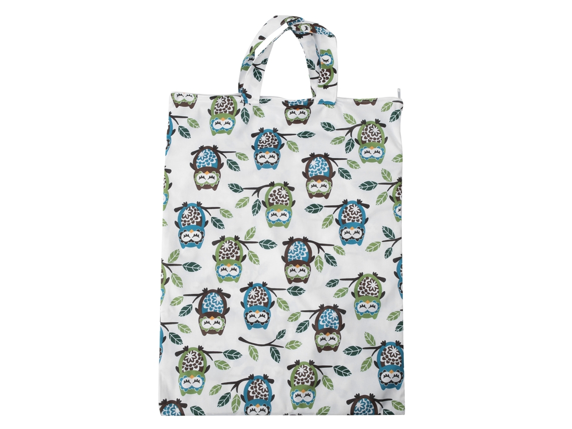 Bolsa Impermeable Reutilizable De Gran Capacidad Para Pañales Y Aperitivos.