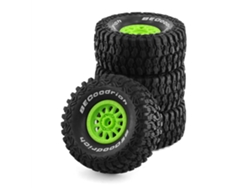 Neumático Negro A4pcs 135mm 1/7/8 Desert Short Course Truck Con Hexágono De Rueda De 17 Mm Para Arrma Mojave Udr Yikong Df7 Fs Off-road Rc Car