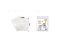 20 bolsas herméticas reutilizables para conservación de alimentos, 155 x 155 mm, bolsas de plástico, organizador de cocina