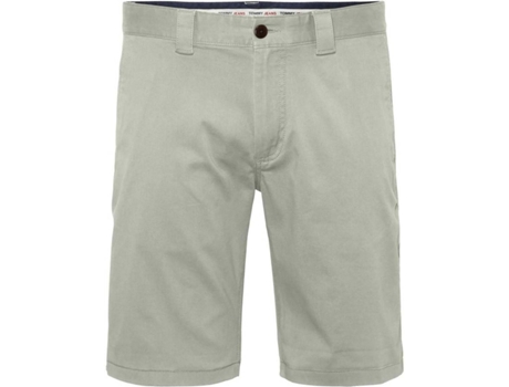 Pantalones Cortos TOMMY JEANS Scanton Chino Algodón Hombre (29 - Verde)