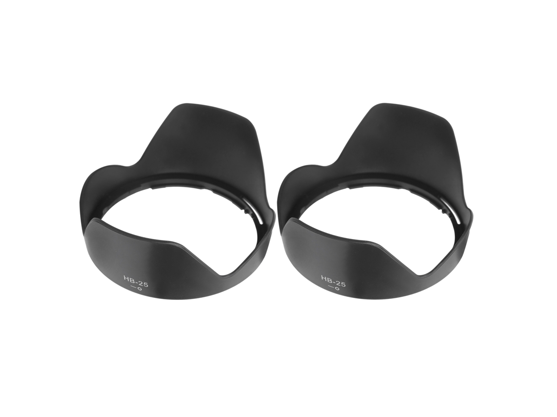 2pcs Hb25 Funda De Lente Para Nikon Afs Vr 24-120mm F/3.5-5.6g If-ed/24-85mm F/2.8-4d Af