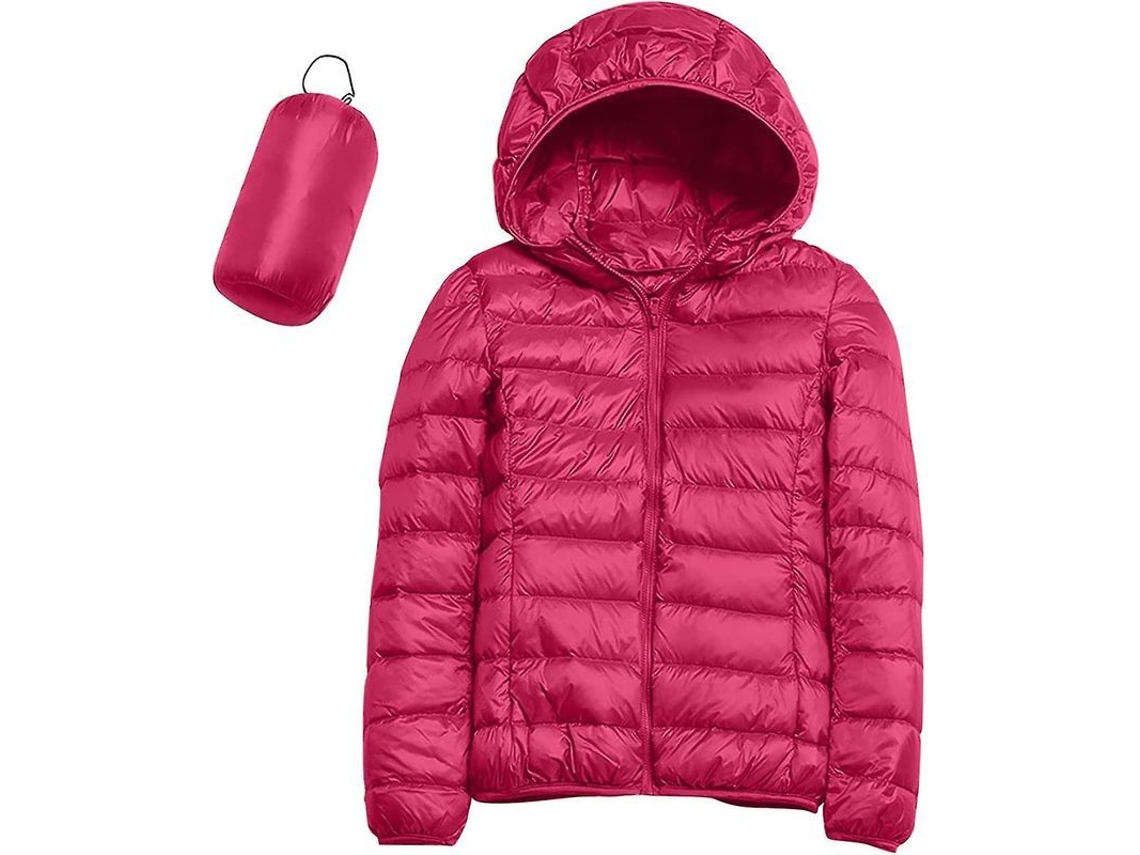 2026-chaqueta De Plumas Ligera Para Mujer Con Capucha, Abrigo Impermeable Packable Con Bolsa De Almacenamiento, Ideal Para Viajes Y Clima Frío