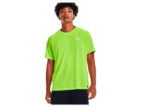 Camiseta de Hombre para Running UNDER ARMOUR Streaker Verde (S)