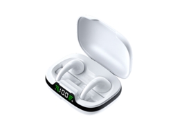 Auriculares Inalámbricos Conducción Ósea Sonido Panorámico YIZHOOD Bluetooth Blanco
