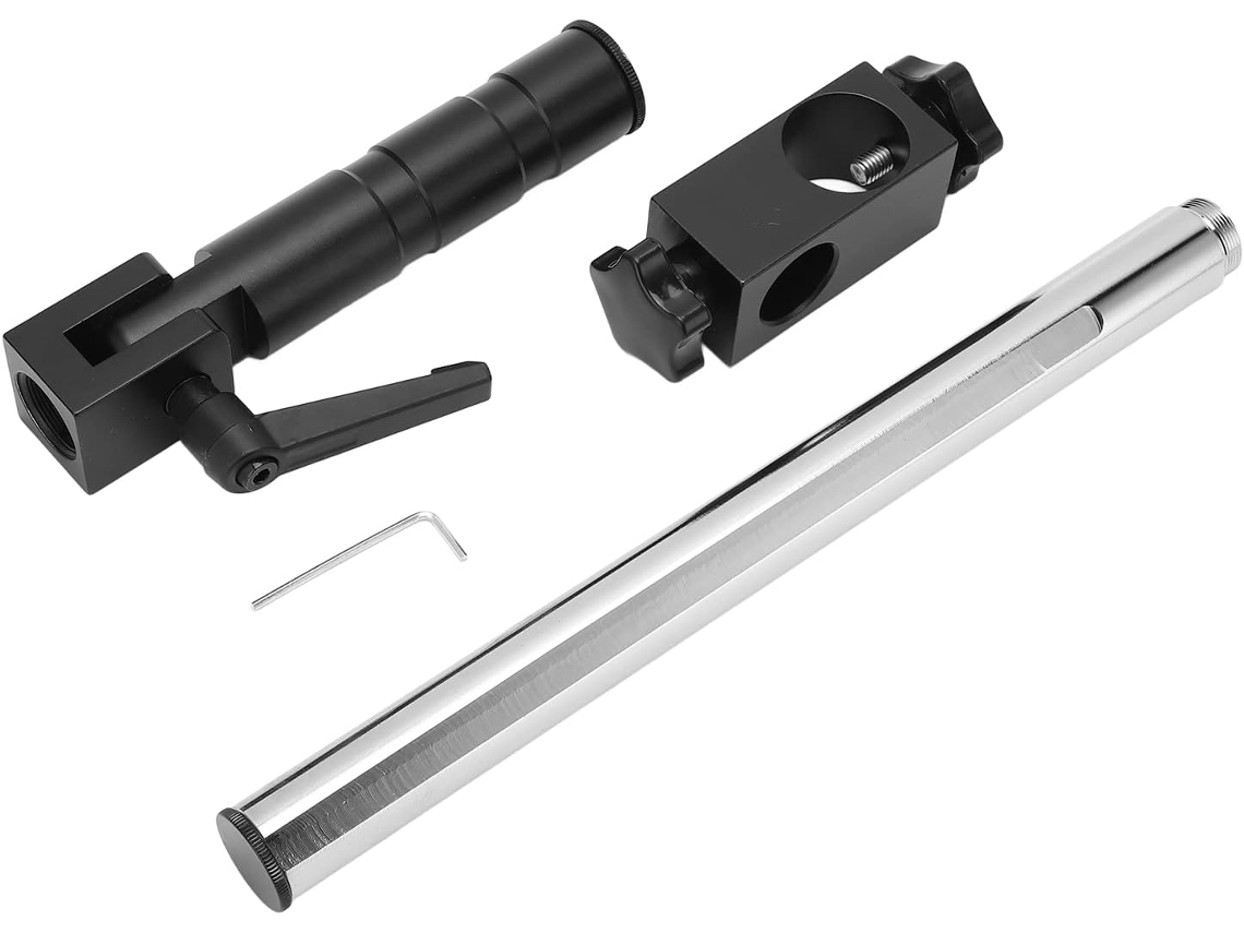 Soporte Ajustable Para Microscopio Industrial De Acero Endurecido, 32 Mm, Para Mesa De Herramientas De Inspección.