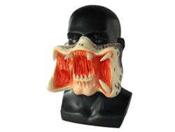 Gorros y máscaras de látex Kkpm (ideales para disfraces y fiestas de Halloween)