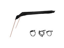 2026rebe-toldo Para Kayak Impermeable De Tela Oxford Plegable Fácil De Instalar Toldo Portátil Para Kayak Y Canoa Negro