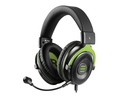 Auriculares para Juegos PS4 con Cable y Micrófono con Cancelación de Ruido Auriculares Compatibles con Controlador PS4/PS5 Computadora Verde BISBIS...