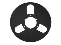 Carrete De Cinta De Audio Vacío De Aleación De Aluminio De 1/4 De Pulgada Y 10 Pulgadas Con 3 Orificios Para Teac