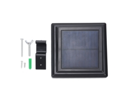Luz solar LED para canalones, modelo 2026, resistente al agua con clasificación IP65, con activación automática al anochecer y al amanecer, ideal para decorar patios, vallas, muros y jardines.