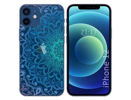 Carcasa iPhone 12 / 12 Pro (6.1) TUMUNDOSMARTPHONE Dibujos Transparente Multicolor
