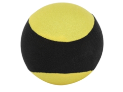 Pelota De Tpr Suave Y Flotante, 6 Cm, Amarilla, Juguete Para Piscina Y Bañera.