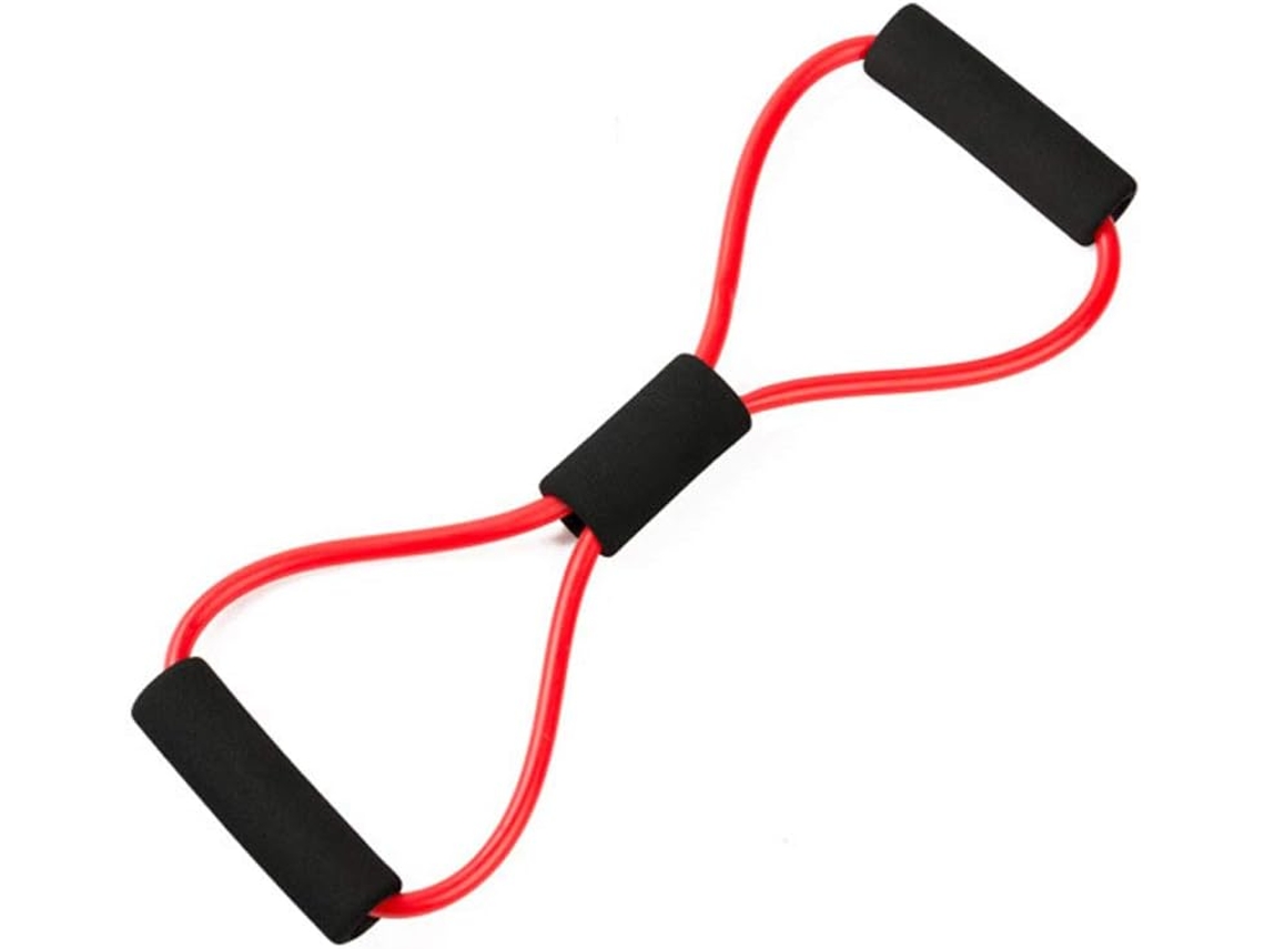 Tubos de resistencia de 8 formas (rojos)