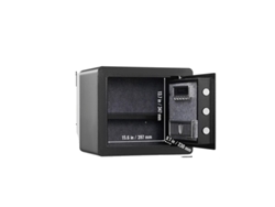 Caja fuerte electrónica, acceso digital, llaves de anulación, capacidad de 1,2 pulgadas cúbicas, OEM