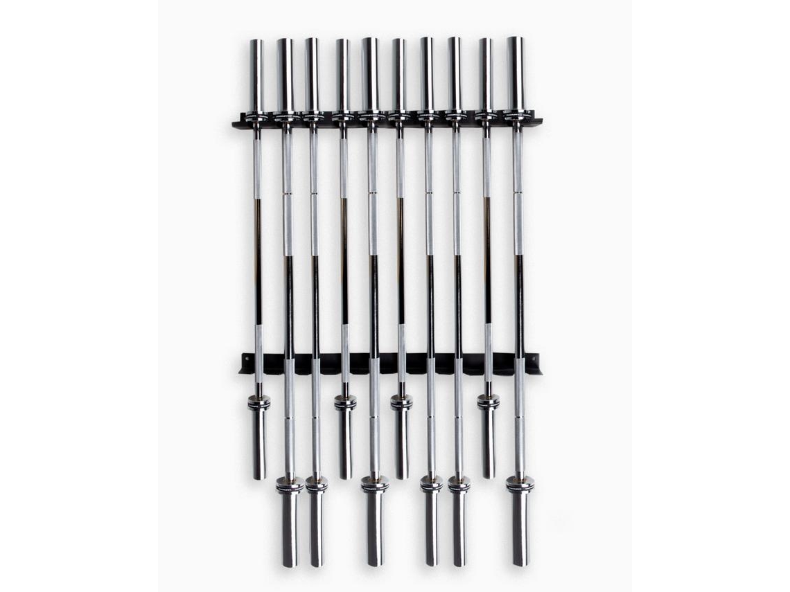 Rack de Pared Barras Olímpicas BOOMFIT