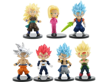 Set de Figuras OEM Dragon Ball (7 unidades - 9 - 11 cm)