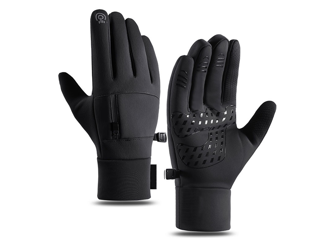 Guantes de esquí térmicos impermeables para hombre y mujer Guantes de snowboard de invierno
