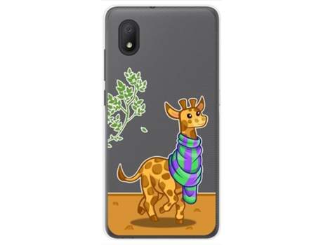 Carcasa Alcatel 1B 2020 TUMUNDOSMARTPHONE Dibujos Transparente Multicolor
