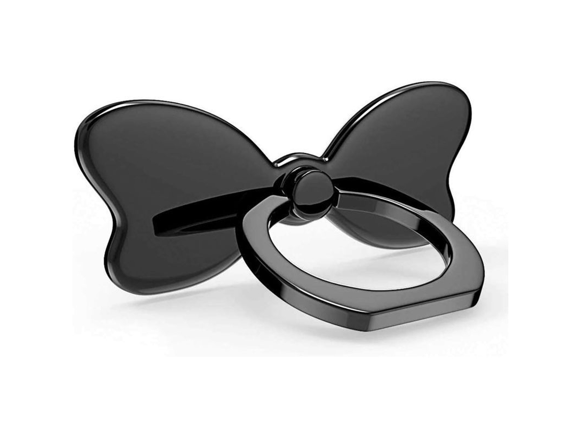 Soporte Y Agarre Universal Ajustable De 360° Para Iphone, Smartphone Y Tablet (negro)