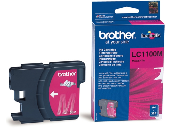 Cartucho de tinta Original BROTHER LC1100M Magenta