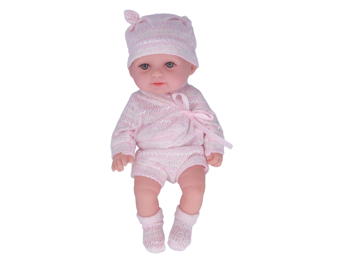 Dan26-muñeca Bebé Simulada De 11 Pulgadas Bonita Y Realista Con Ropa Juguete Regalo De Cumpleaños Rosa
