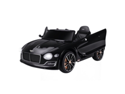 Coche Eléctrico Bentley Gt De 2,5 A 5 Km/h, 108 X 60 X 43 Cm, Negro.