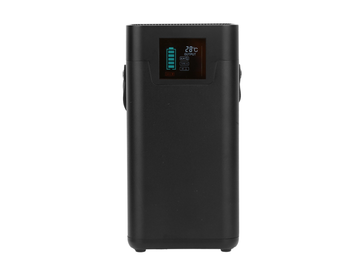 Generador solar portátil de 200 W y 52500 mAh con alimentación CA, CC y QC3.0 - Fuente de alimentación con almacenamiento