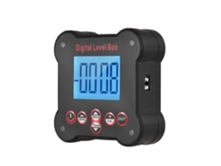 Inclinómetro Digital De 4*90° Con Nivel Electrónico, Pantalla Lcd Y Ángulo Magnético Para Carpintería, Construcción Y Automoción.