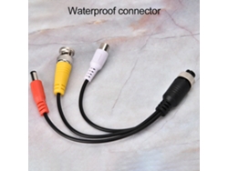 Cable Extensor Para Grabadora De Video De Coche Con Conector Air Head Hembra A Bnc Dc Macho Av Hembra Adaptador