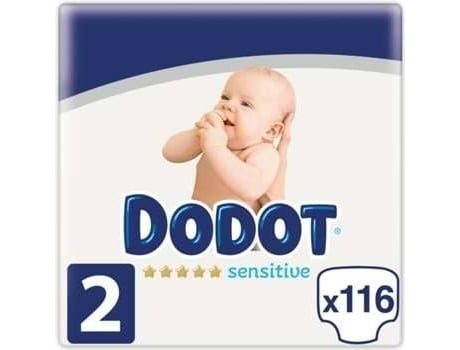 Dodot - Pañales Sensitive Extra T6+ (14+kg) 44 Unidades