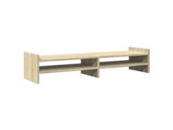 Soporte Para Monitor VIDAXL Marrón Madera contrachapada (100x27x20cm)